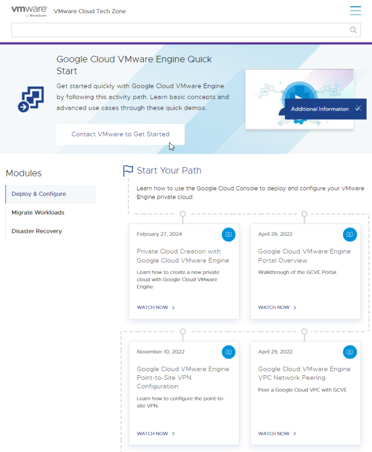 Google Cloud VMware Engine Quick Start - darinschmitz.com